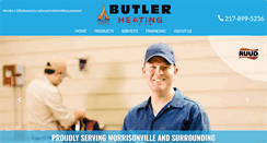 Desktop Screenshot of butlerheatac.com